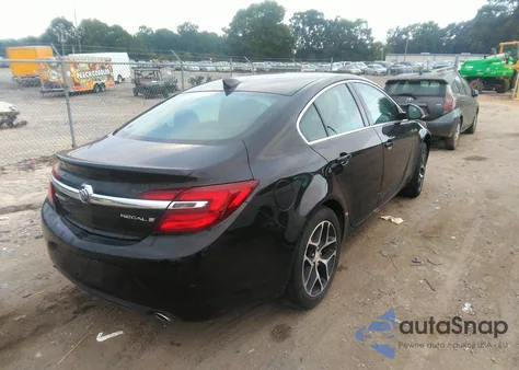 2017 Buick Regal Turbo Sport Touring from USA, damaged, VIN 2G4GL5EX8H9118125
